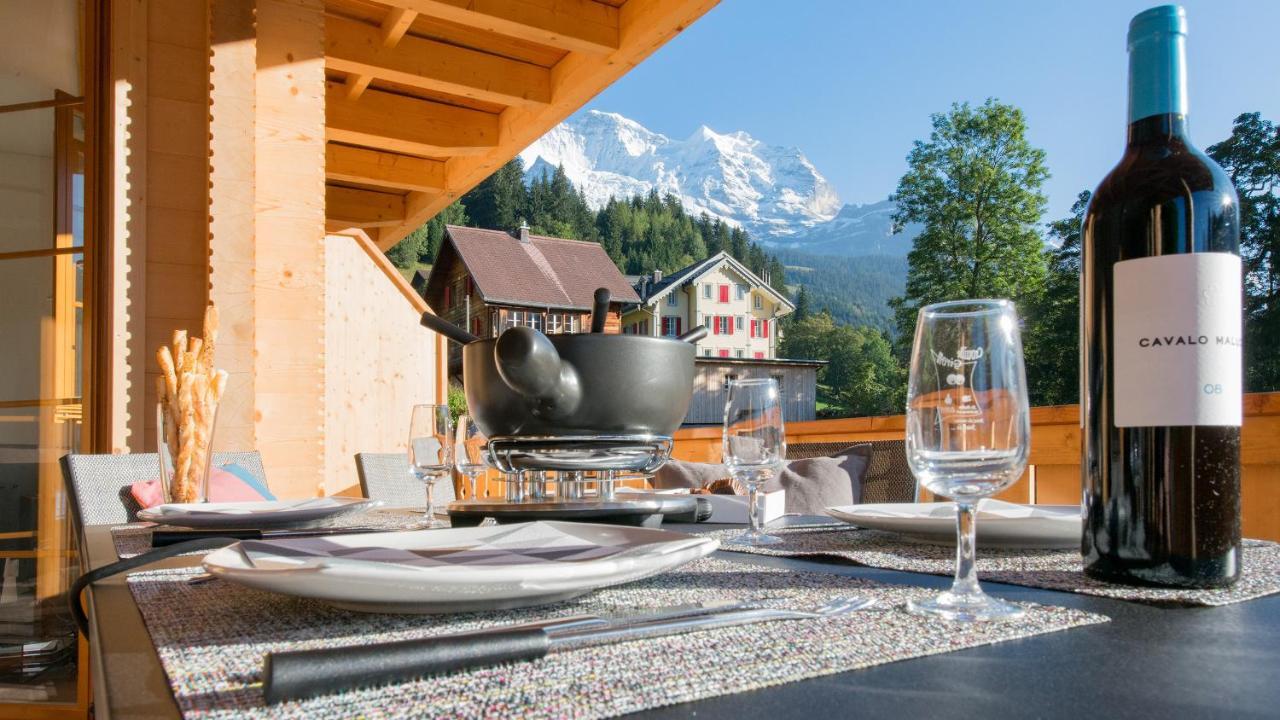 Panoramapark Soleil Chalet A Wengen Luaran gambar